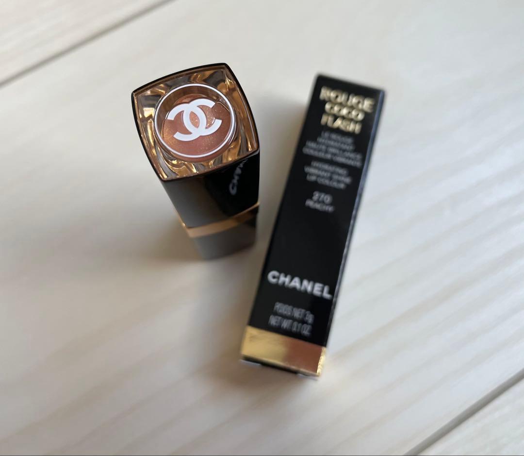 新品限定品CHANEL シャネルルージュ ココ フラッシュ　270ピーチー