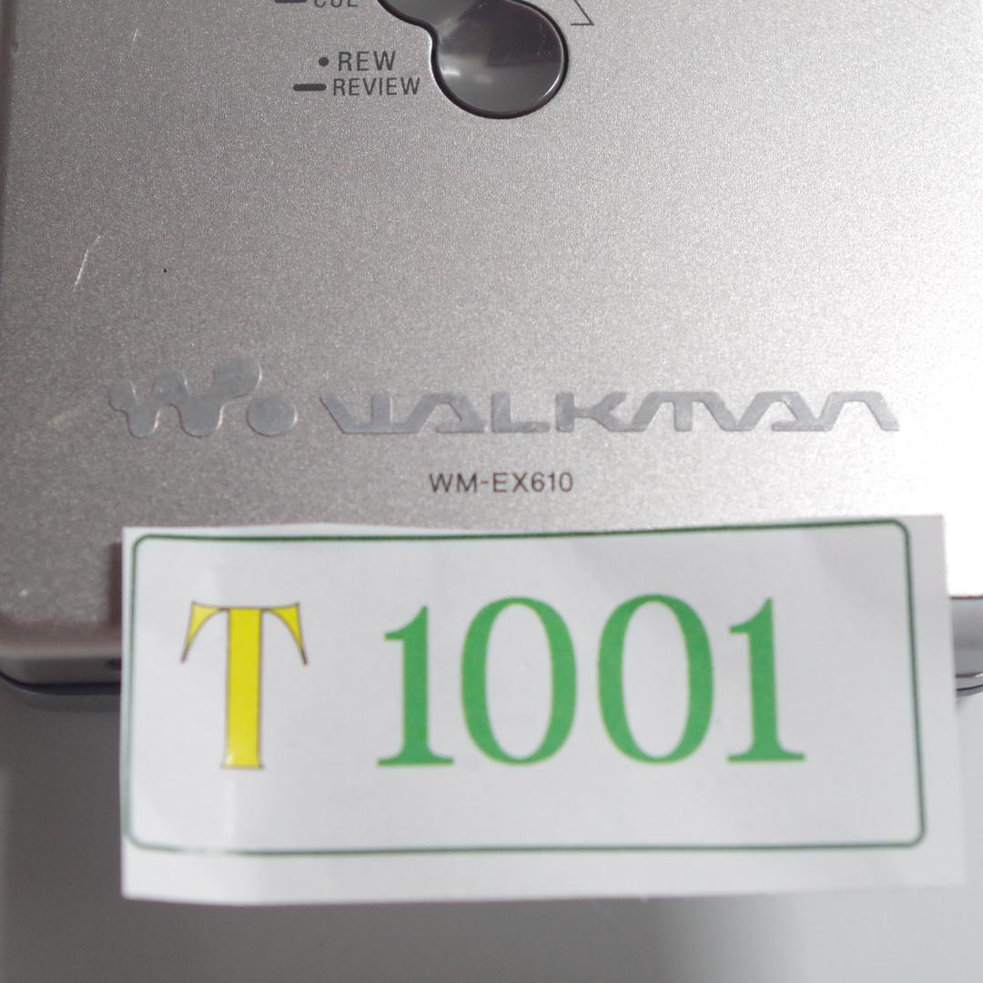 T1001 SONY ウォークマン WM-EX610
