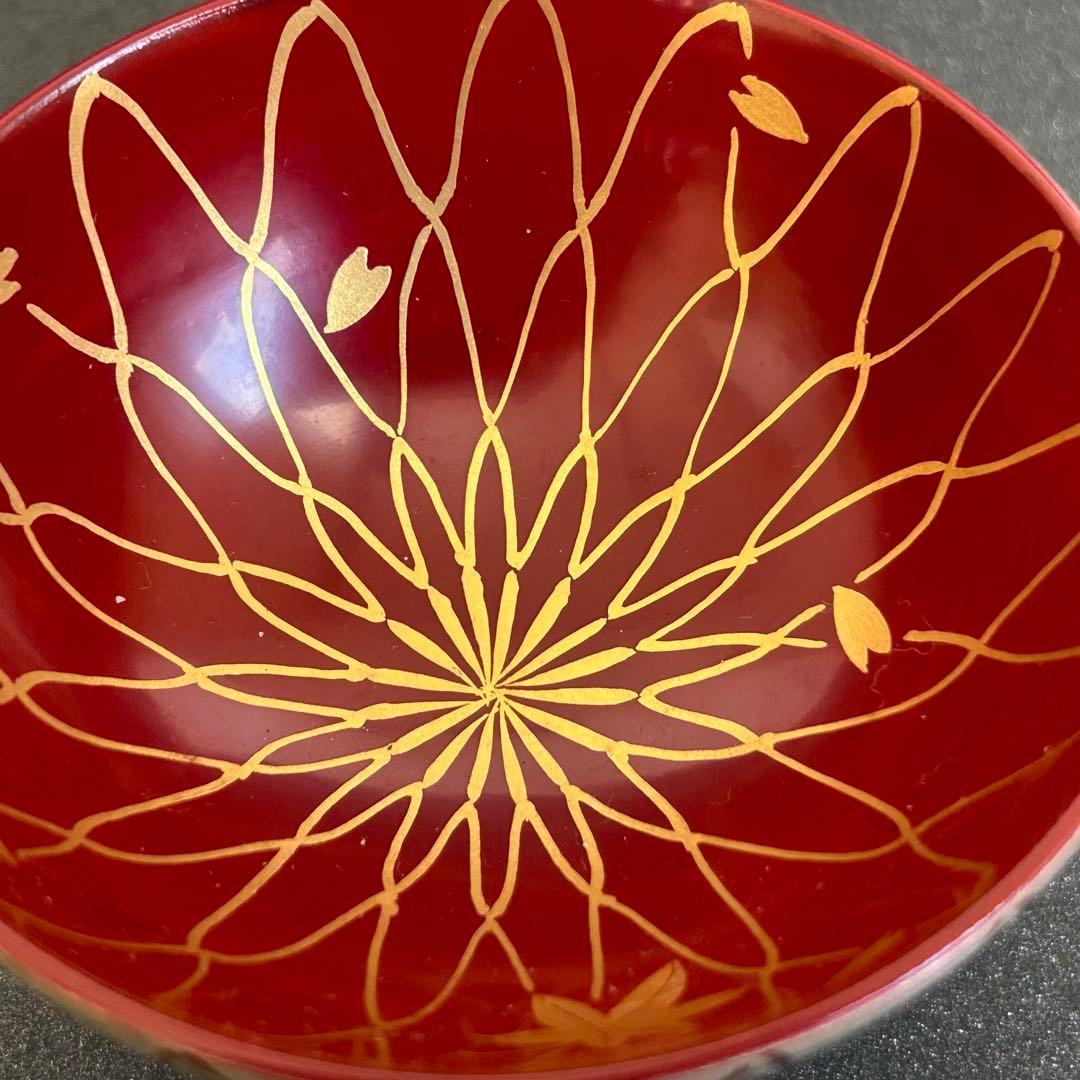 【新品、希少品】1点作　天然木　本漆　漆　漆塗り　て塗り　手描き　梨地塗り　盃