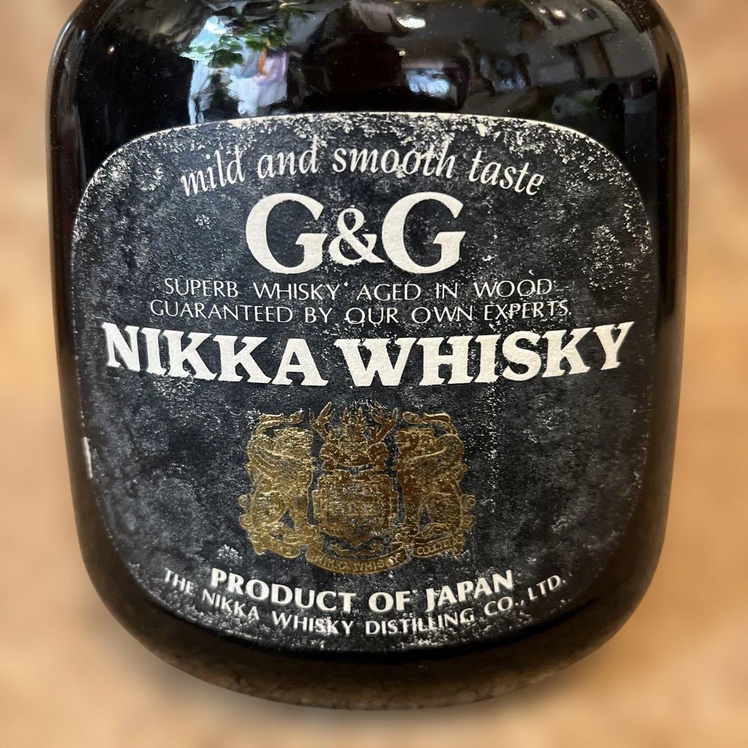 未開栓 NIKKA WHISKY ニッカウイスキー G＆G 甲冑