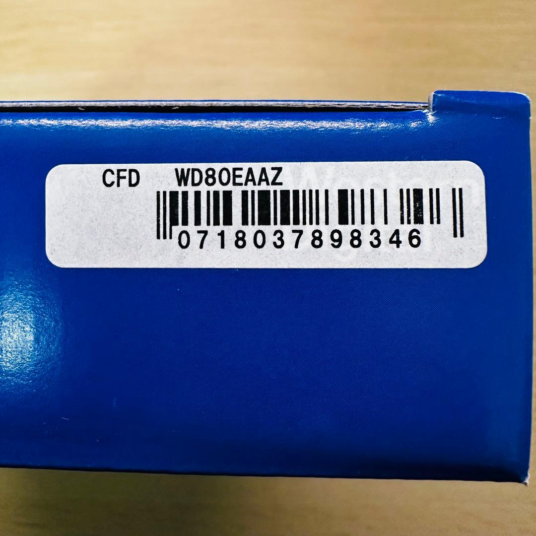 新品 WD Blue WD80EAAZ 8TB 3.5 SATA 6G　×2台