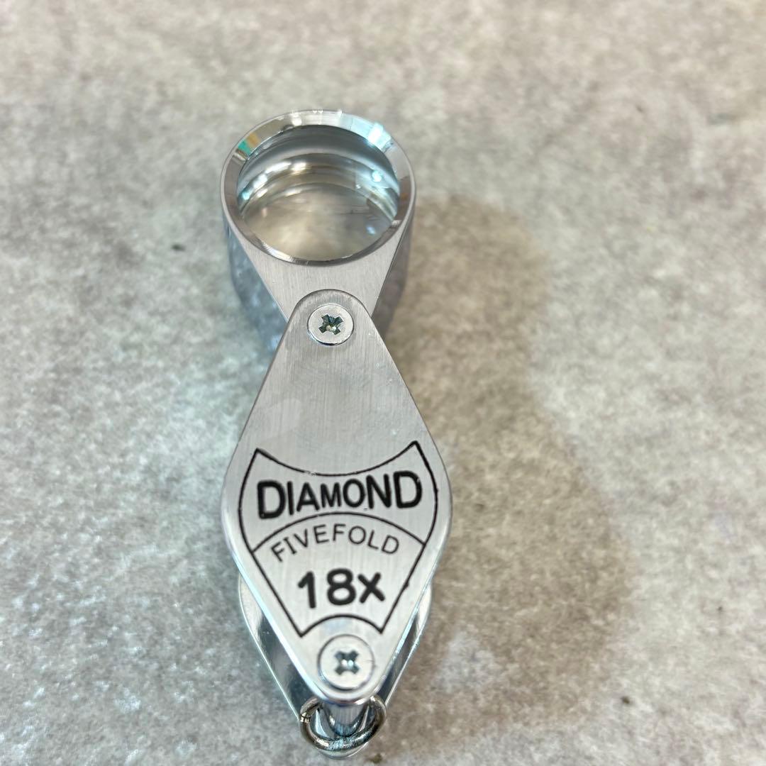 J42157★超美品　虫眼鏡 宝石用 ルーペ 7011 18倍 17mm