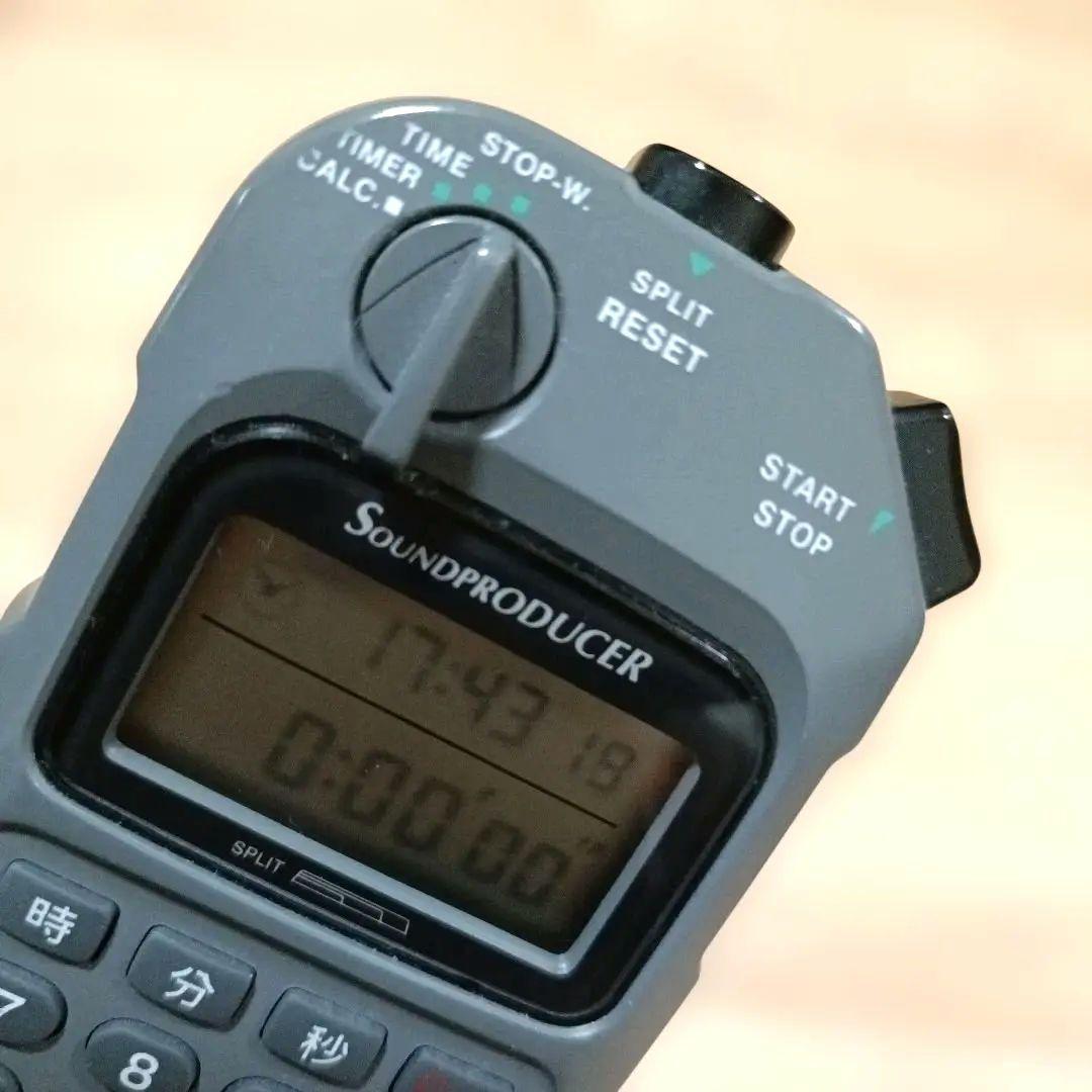 SEIKO SOUND PRODUCER ストップウォッチ