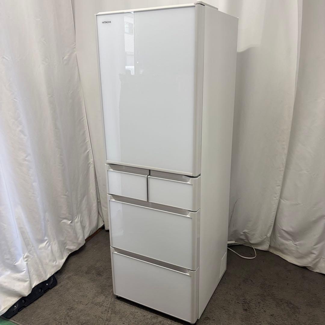 ★229　冷蔵庫　日立　大型　400ℓ-500ℓ　右開　綺麗　安い　設置無料