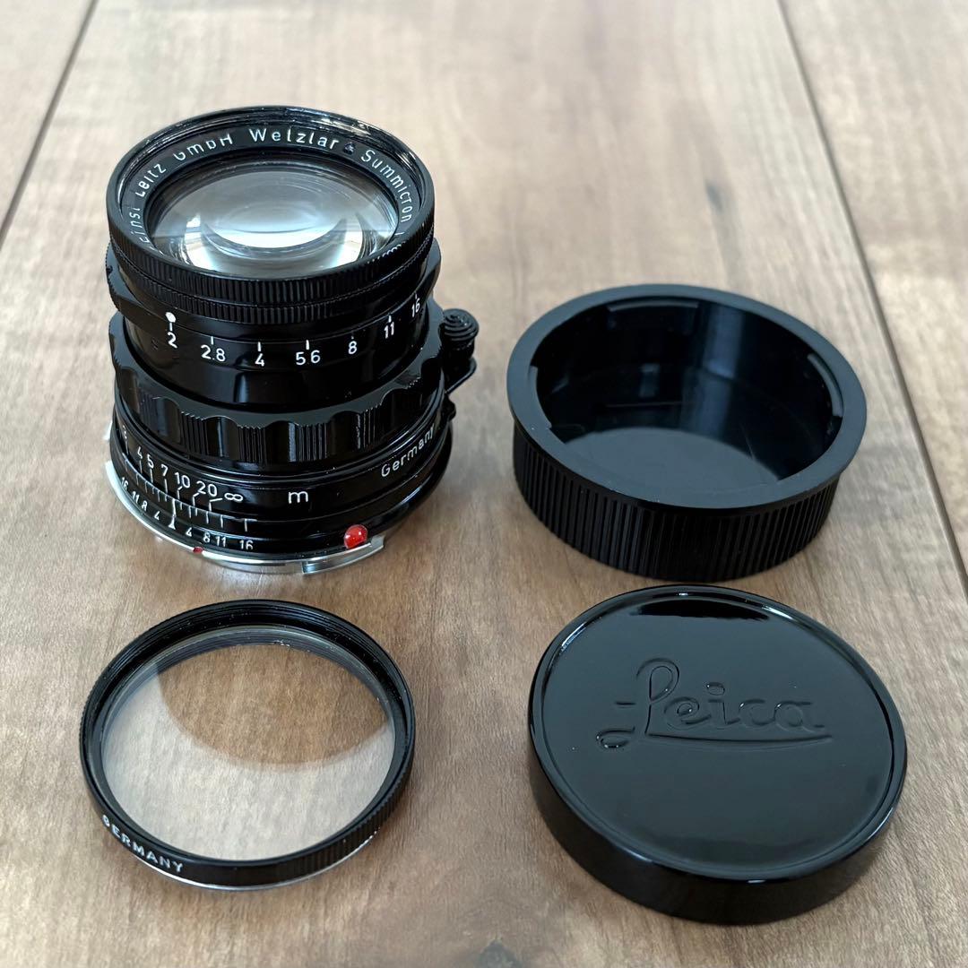 ズミクロン50mm ブラックペイント Black Paint ライカ