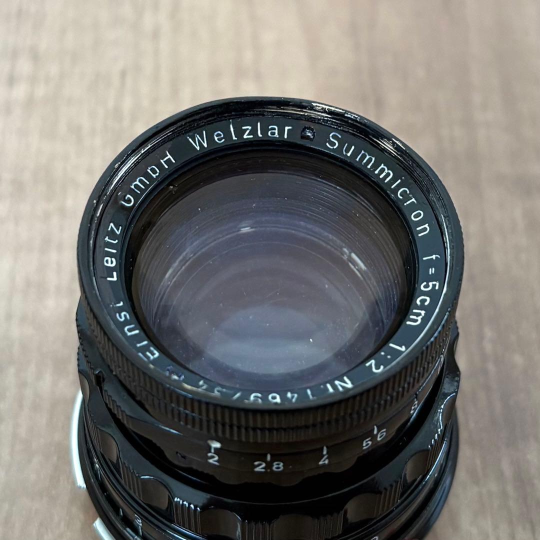 ズミクロン50mm ブラックペイント Black Paint ライカ