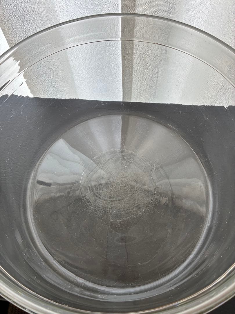 昭和 レトロ ガラス 古ガラス 和ガラス 水槽 気泡 ガラス水槽 古道具 メダカ