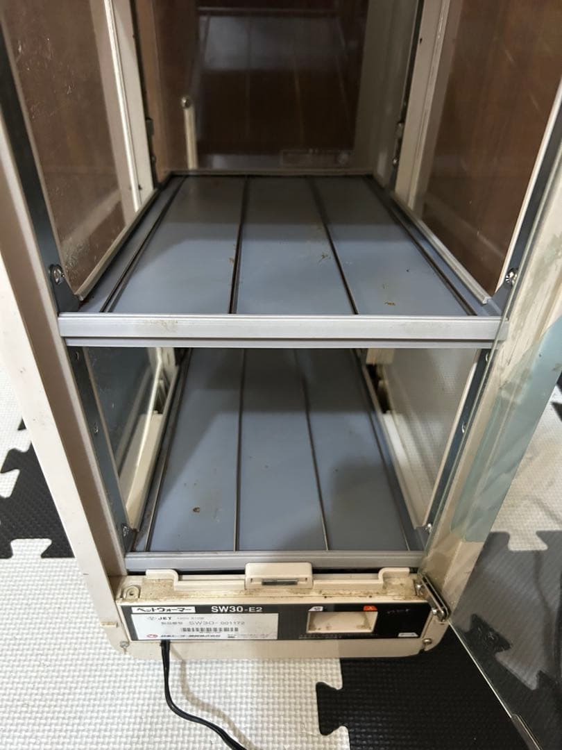 SW30-E2　電気 ペットウォーマー 2段 卓上 日本ヒーター　缶ウォーマー