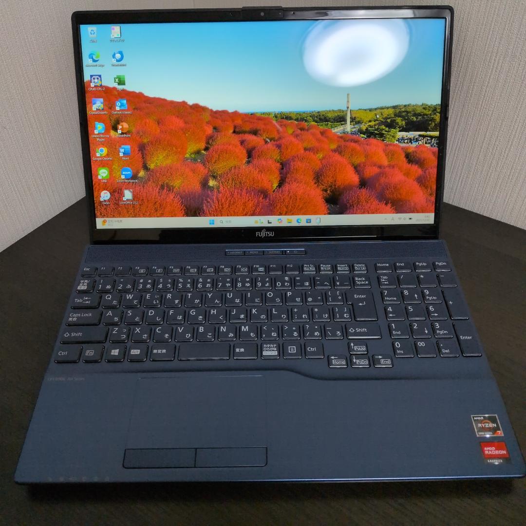 【2021年製】富士通AH50/F3 Ryzen7 32GB 1TB