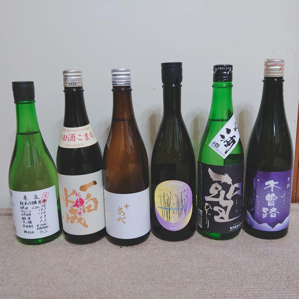日本酒 四合瓶 6本