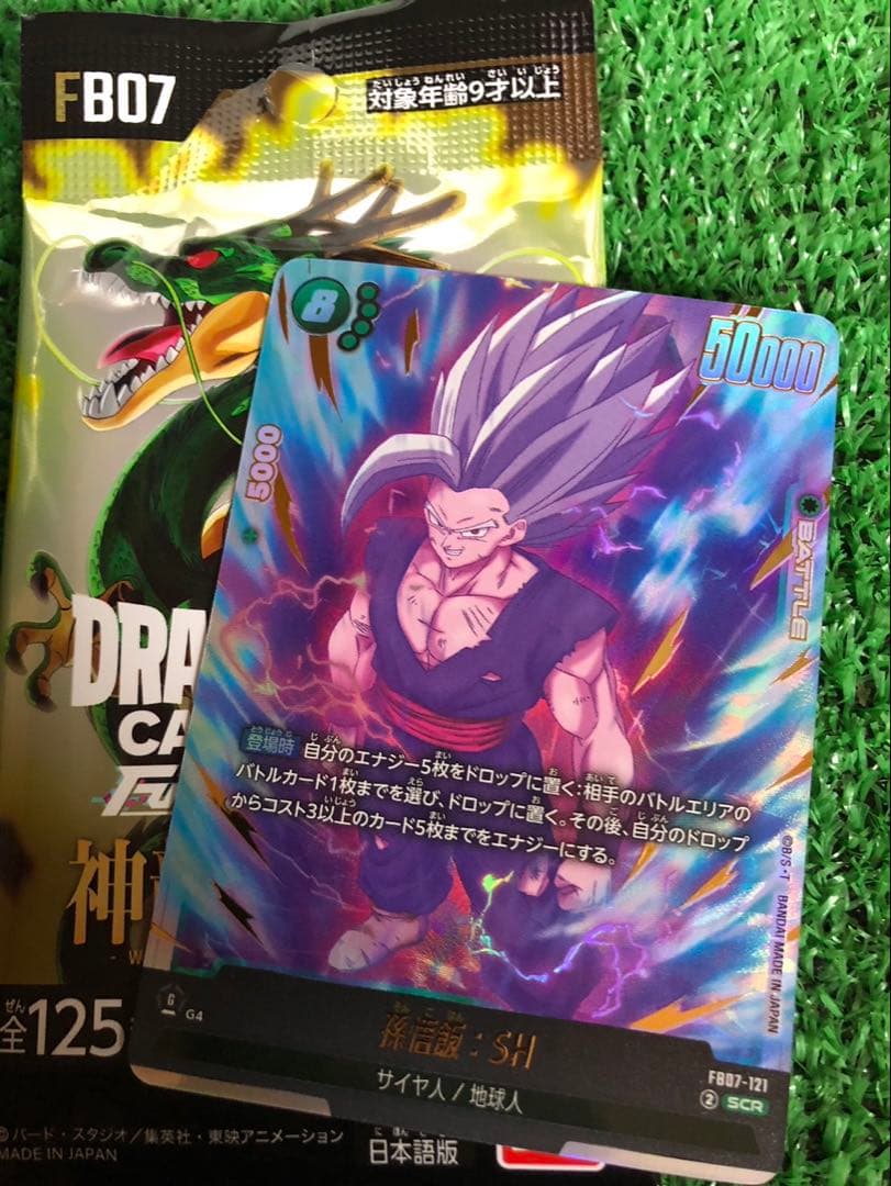 DBFW 神龍への願い SCR 孫悟飯:SH