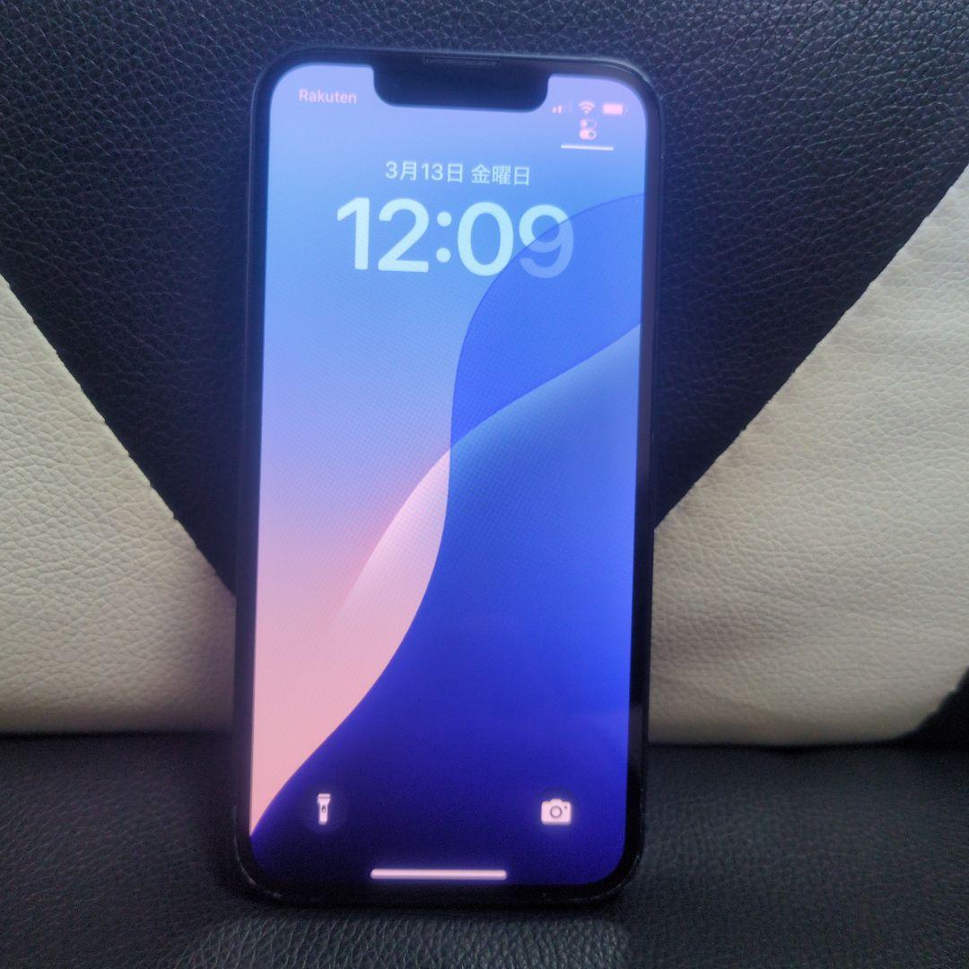 131　美品　iPhone 13 mini 128gb 黒　SIMフリーアップル