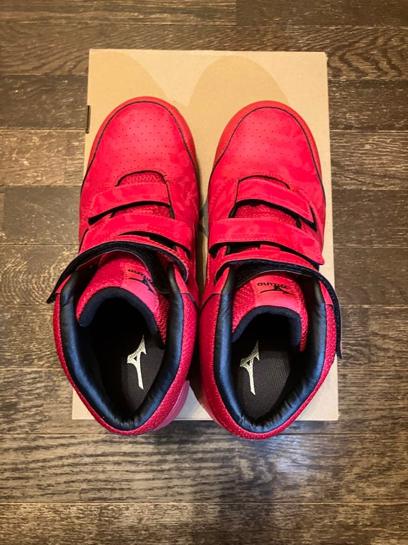Mizuno 赤 安全靴 オールマイティLS II