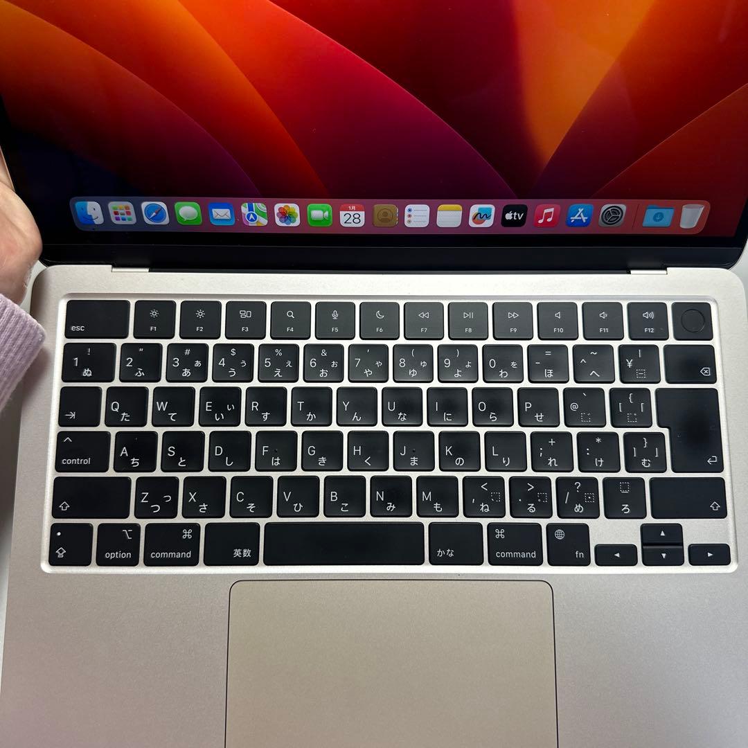 ゆル 　MacBookAir2022年モデル　ケース付