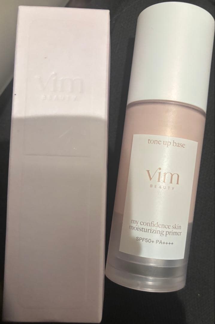 Vim Beauty リキッドファンデ18番エクリュ ピンク下地 4点セット