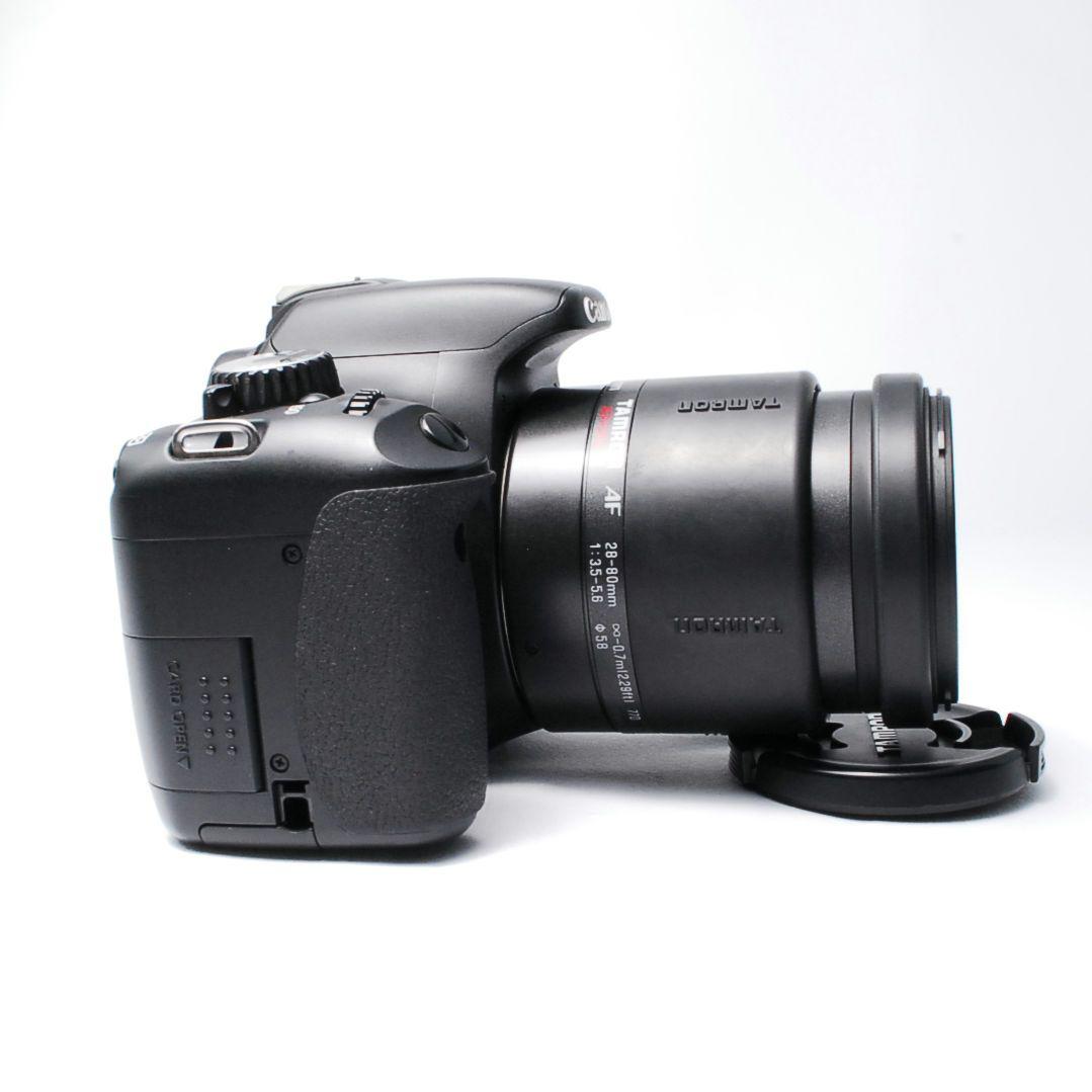 ①b Canon EOS Kiss X4 レンズ付き 一眼レフ 軽量モデル✨️