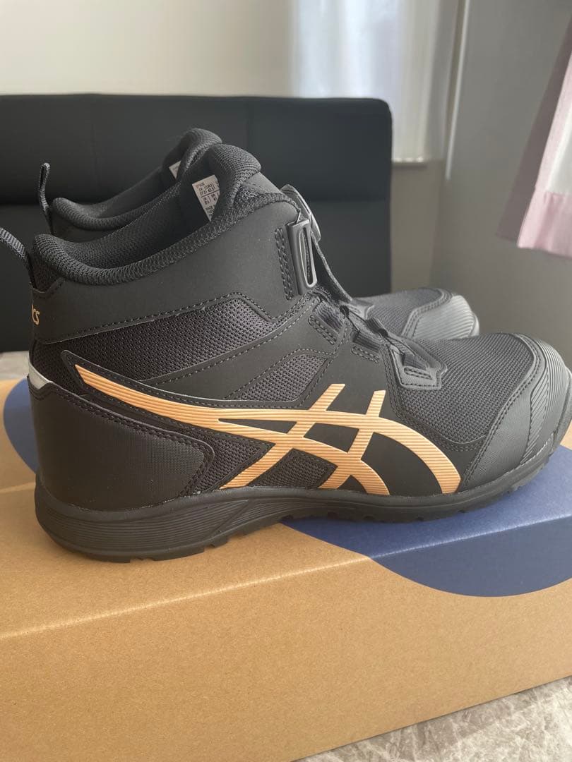 限定カラー 27.0 ASICS WINJOB CP214 ブラック/ゴールド