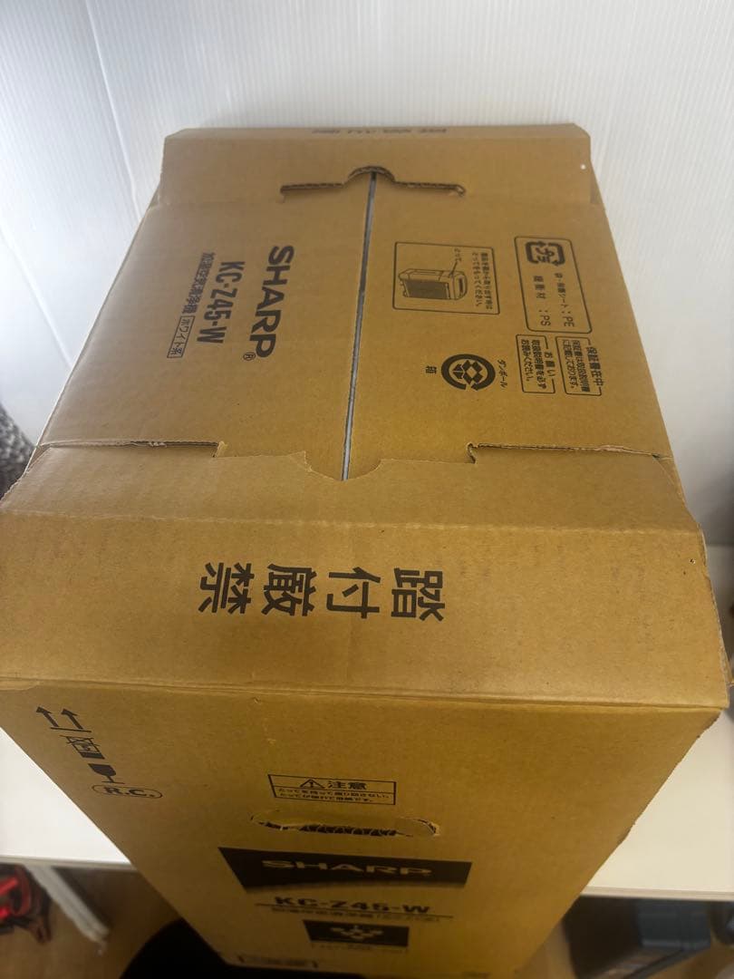 シャープ 加湿空気清浄機 KC-Z45-W 現状品