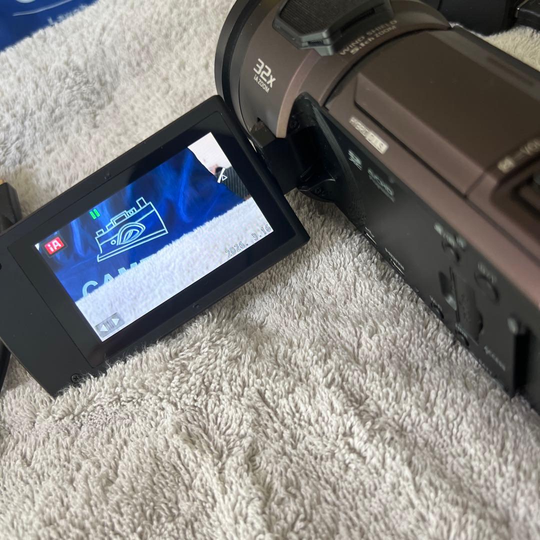 Panasonic ビデオカメラ 4K HC-VX1M ベビーモニター