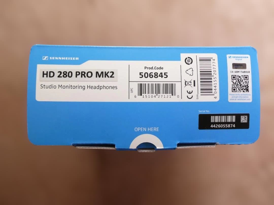 【お値下げ】ゼンハイザー HD 280 PRO モニタリング ヘッドフォン