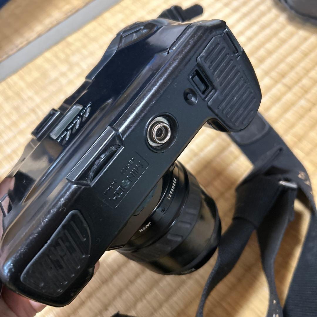 【ジャンク品】MINOLTA Canon カメラ3点/レンズ1点/バッグセット