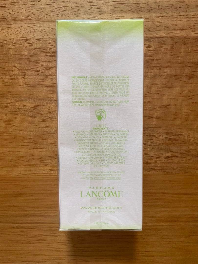 【新品未開封】125ml De Lancome ランコム　オードゥトワレ