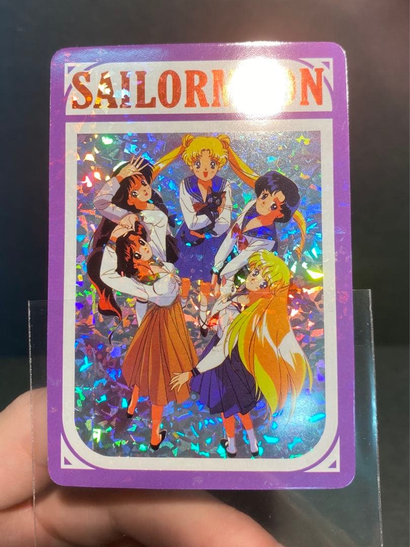 【激レア】美少女戦士セーラームーン　プラスチックカードダス　セーラーチーム