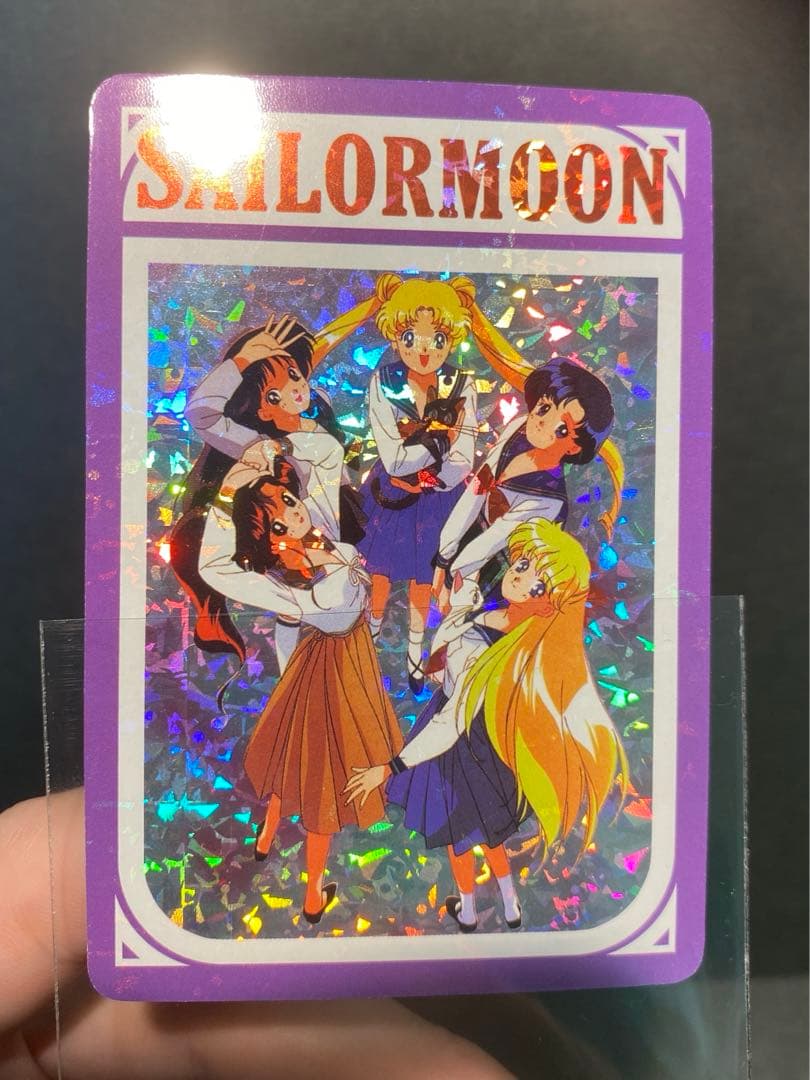 【激レア】美少女戦士セーラームーン　プラスチックカードダス　セーラーチーム