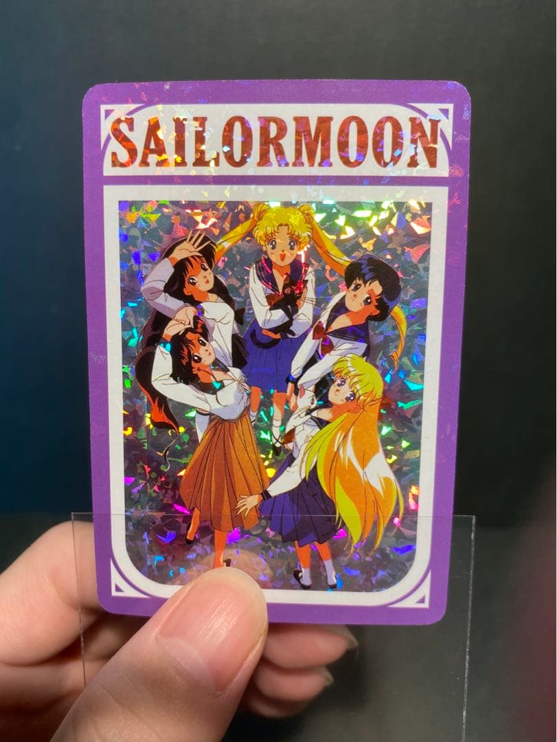【激レア】美少女戦士セーラームーン　プラスチックカードダス　セーラーチーム