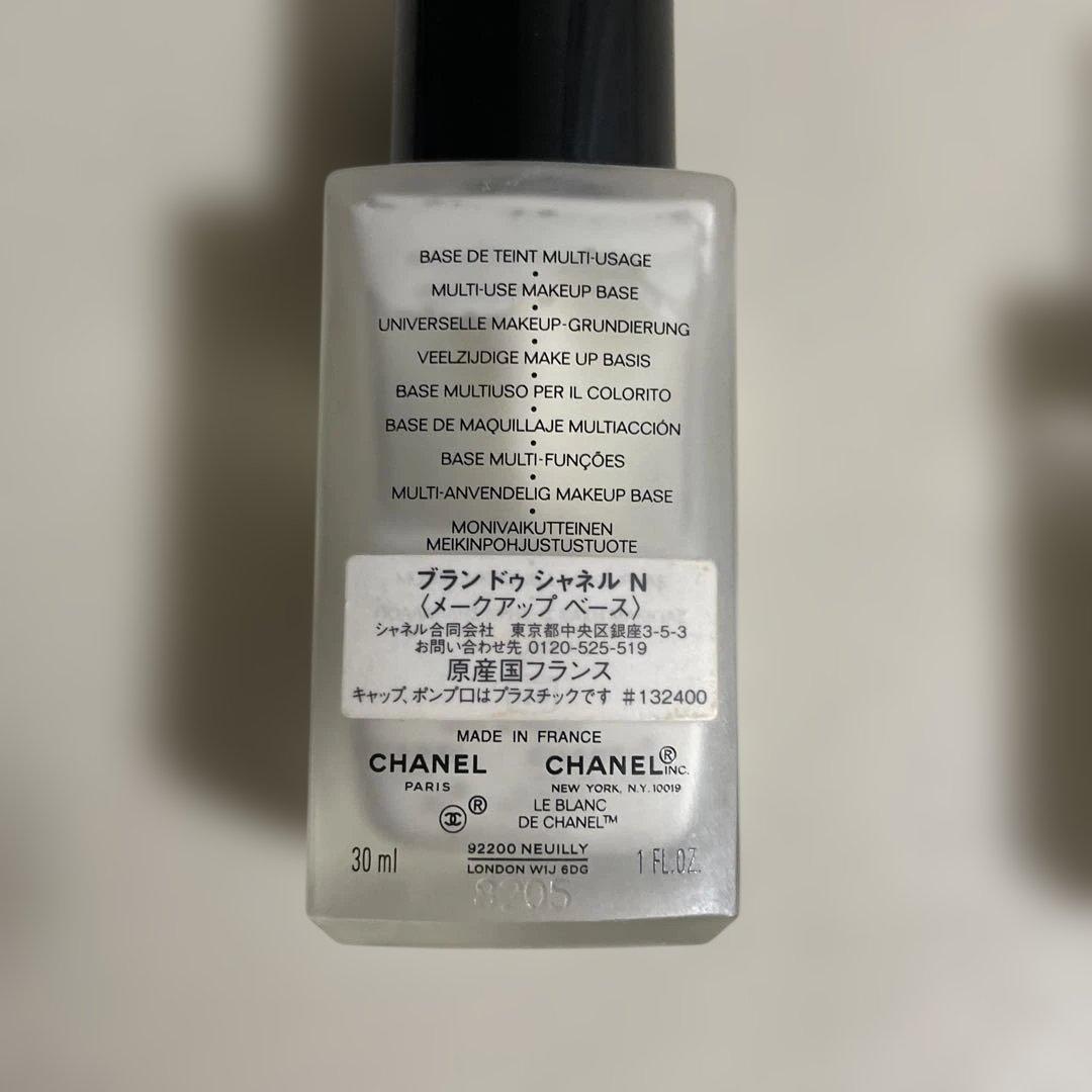 シャネルファンデーション、メイクアップベース　3本