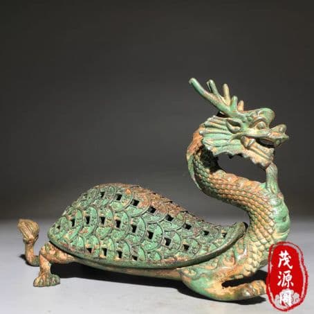 銅器 香炉 風水グッズ 小物 装飾品 工芸品 美術品 置物