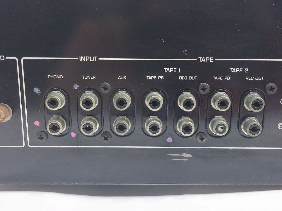 ヤマハ YAMAHA CA-G1 ステレオアンプ 通電のみ確認済み ジャンク