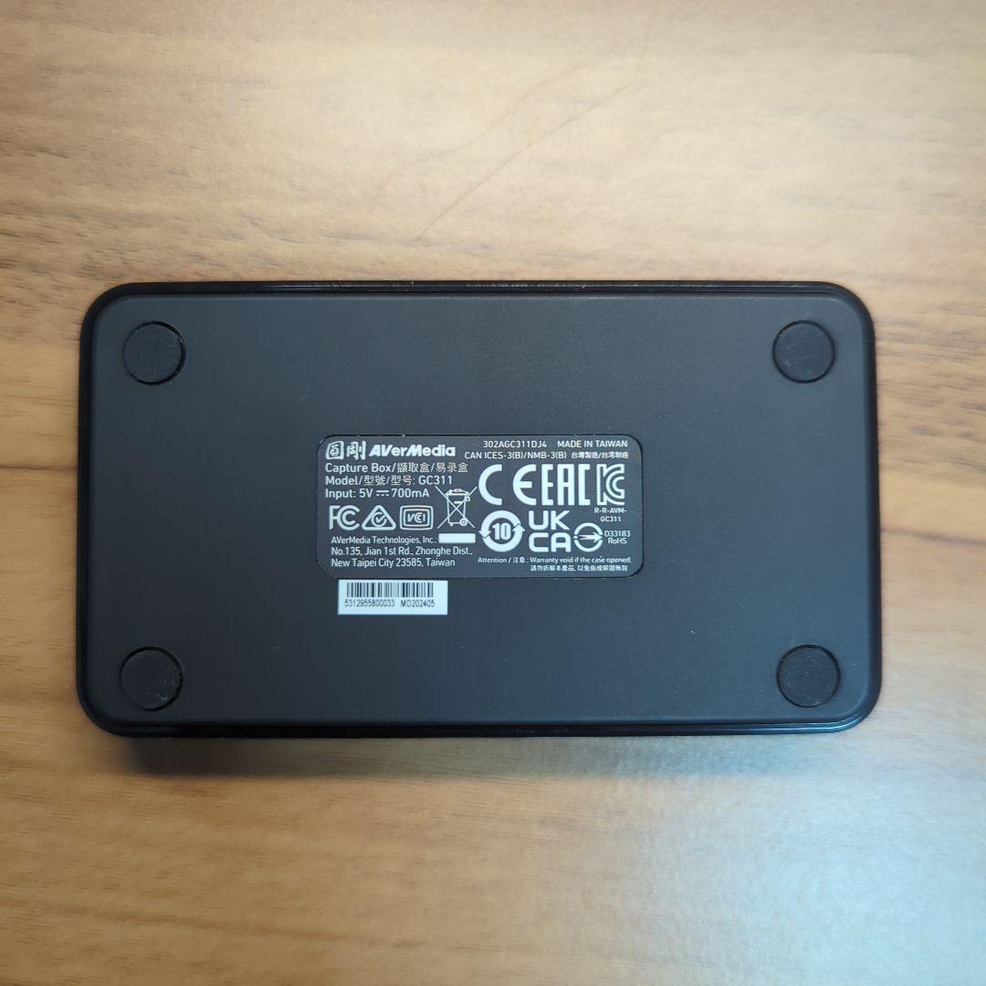 ビデオキャプチャー・キャプチャーボード AVerMedia LIVE GAMER MINI (GC311)
