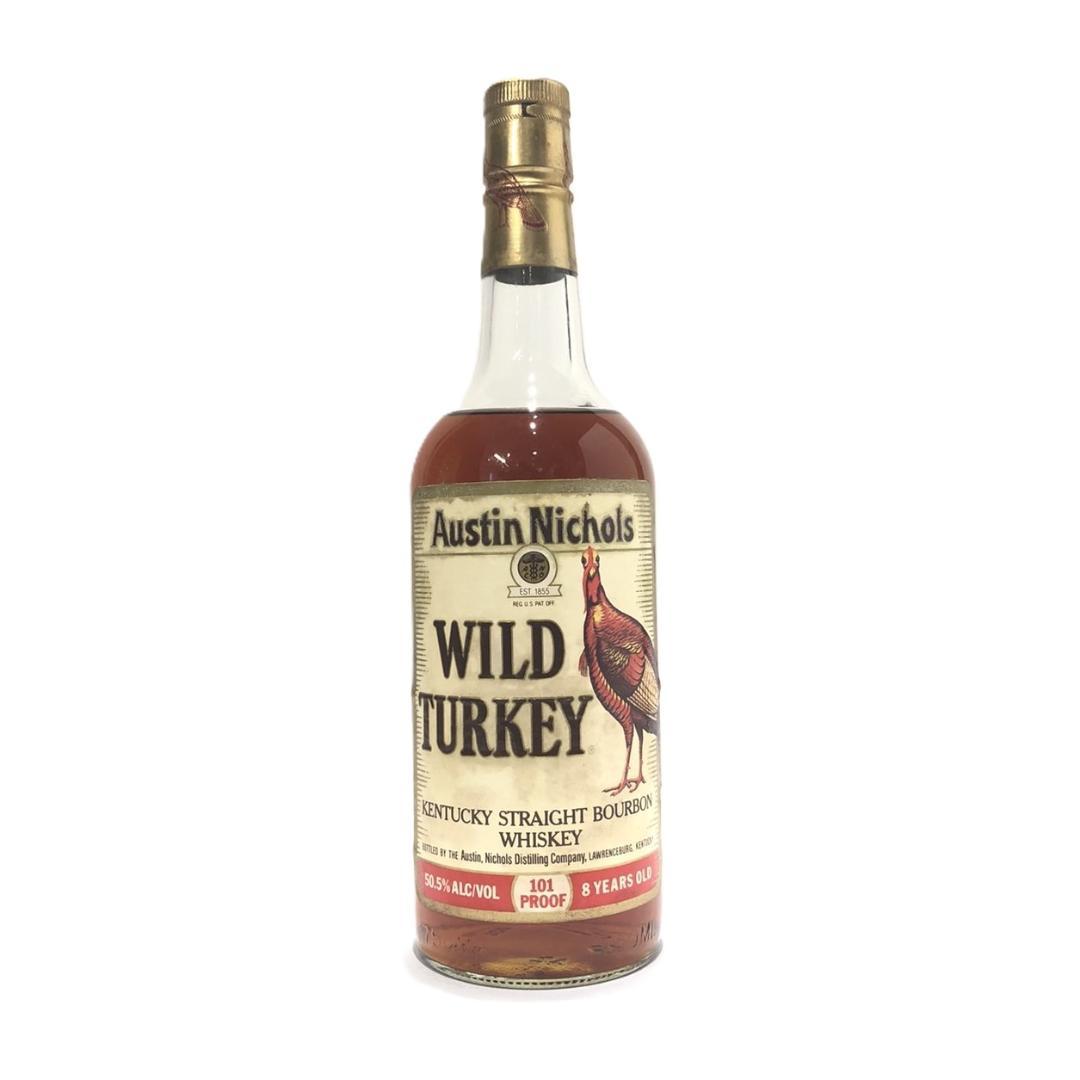 オールドボトル ワイルドターキー8年 750ｍl 50.5％ 化粧箱入り