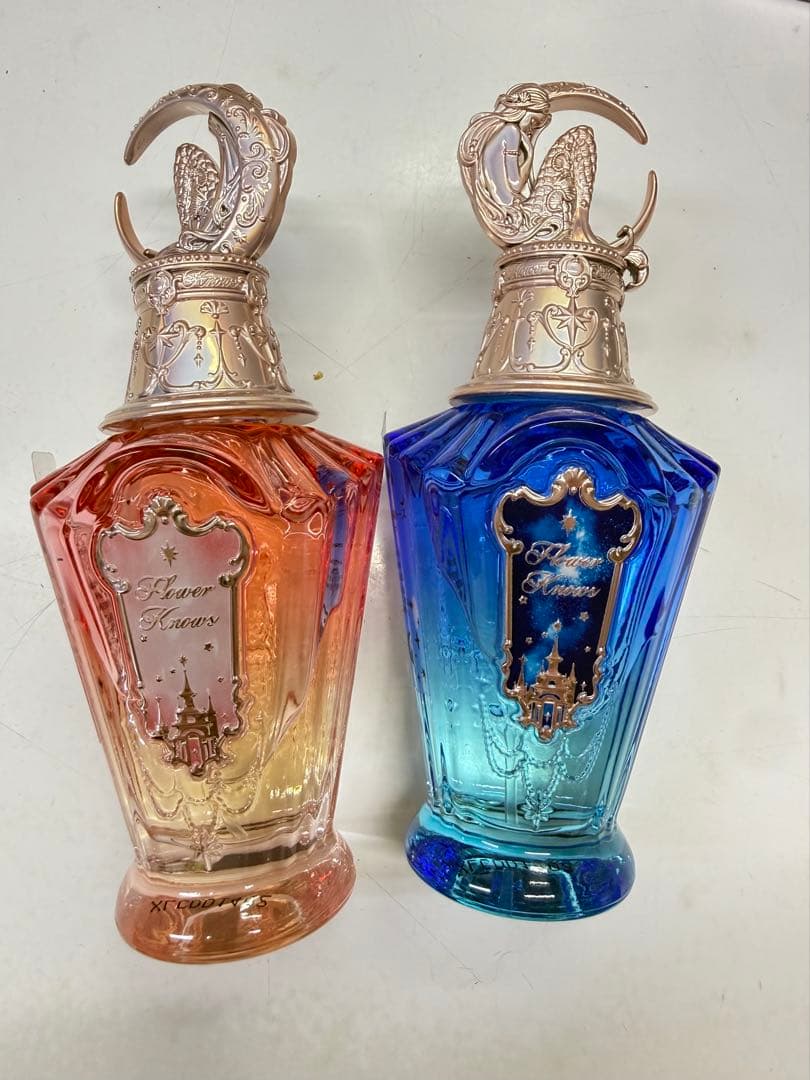 フラワーノーズ 月光人魚シリーズ　香水青 ピンク 2本セット　【バラ売り可】