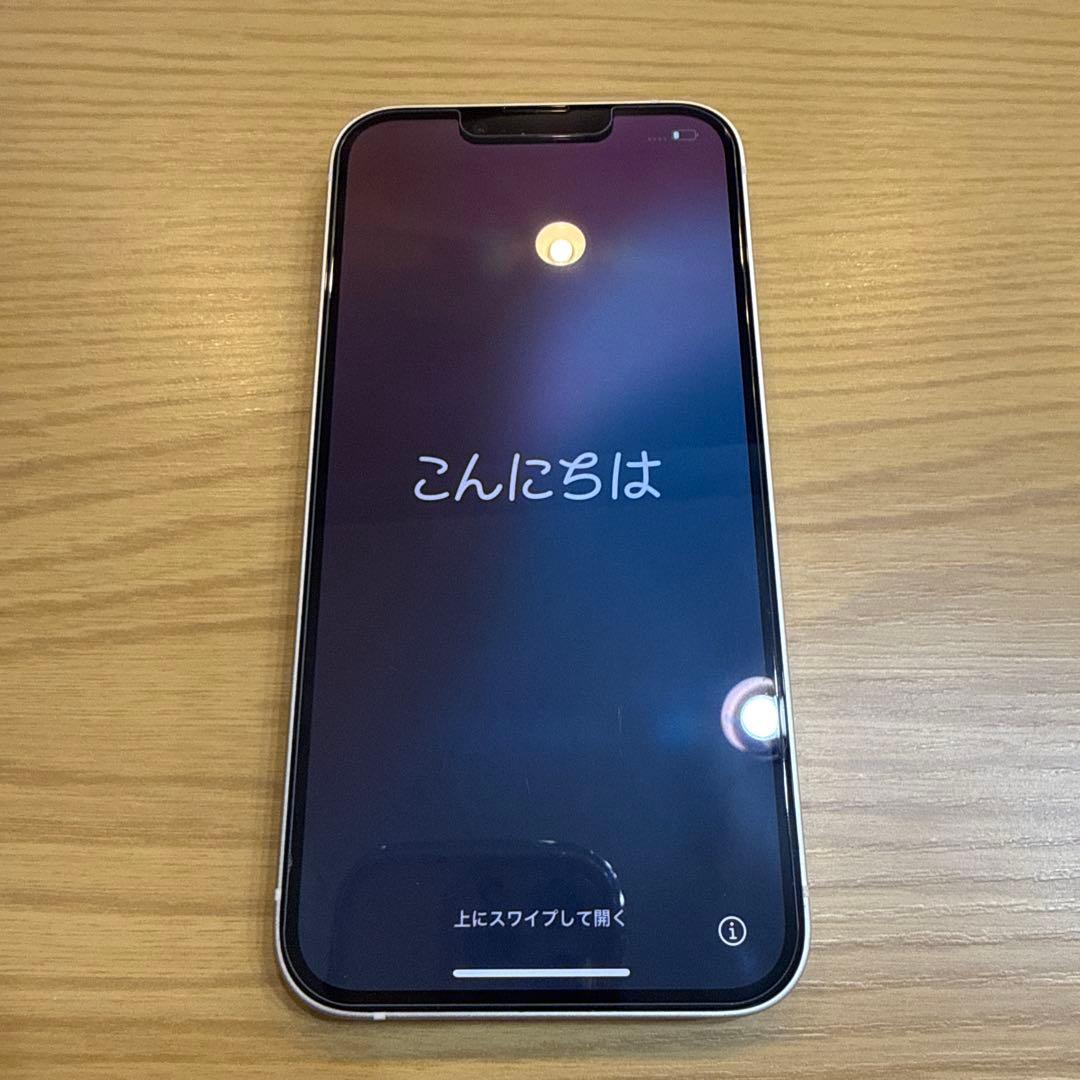 iPhone13 ホワイト 128GB ホワイト 箱・ケーブルあり