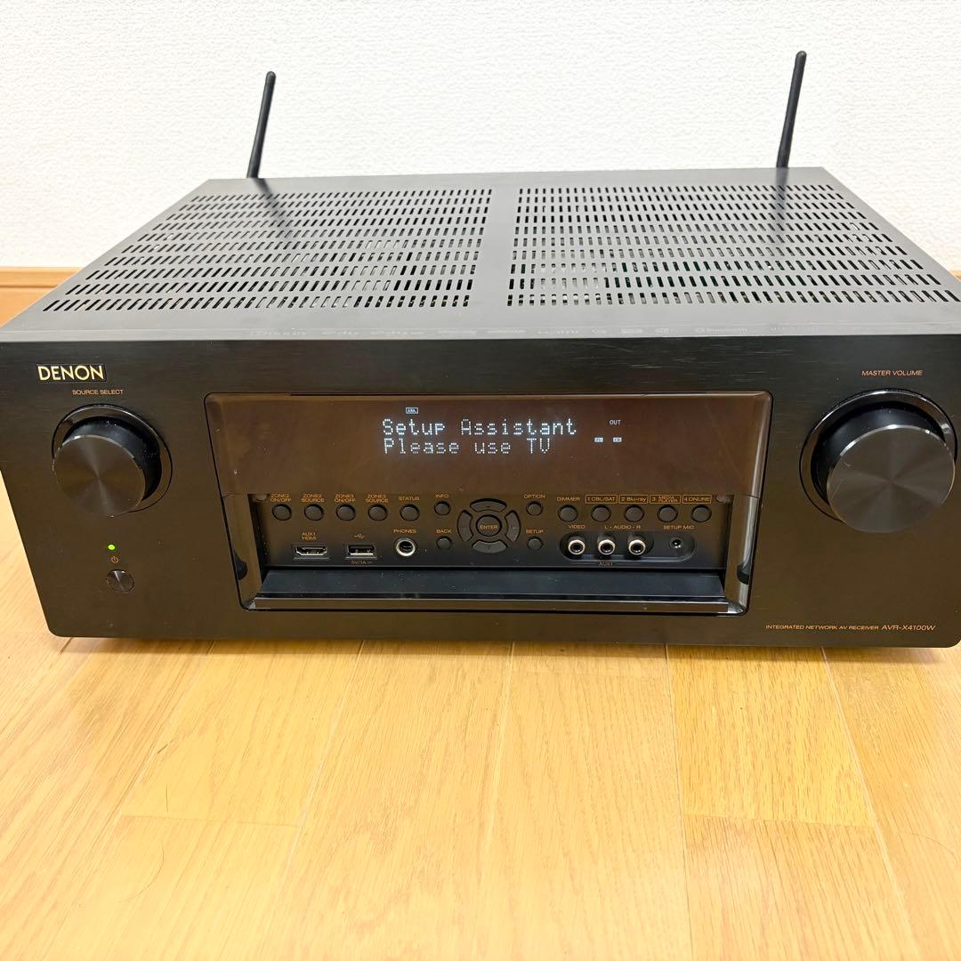 DENON デノン AVサラウンドレシーバー AVR-X4100W 元箱付き