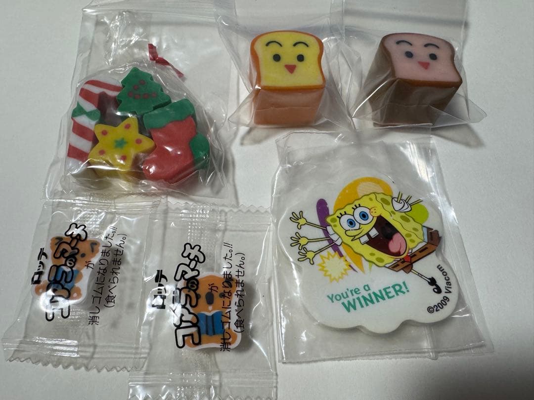 ダイカット消しゴムバラ売り