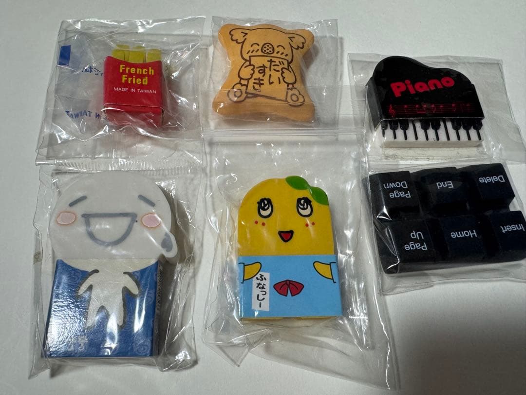 ダイカット消しゴムバラ売り