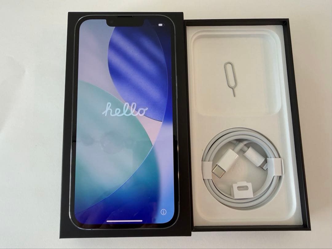 iPhone13 Pro 128GB シエラブルー バッテリー100% 動作良好