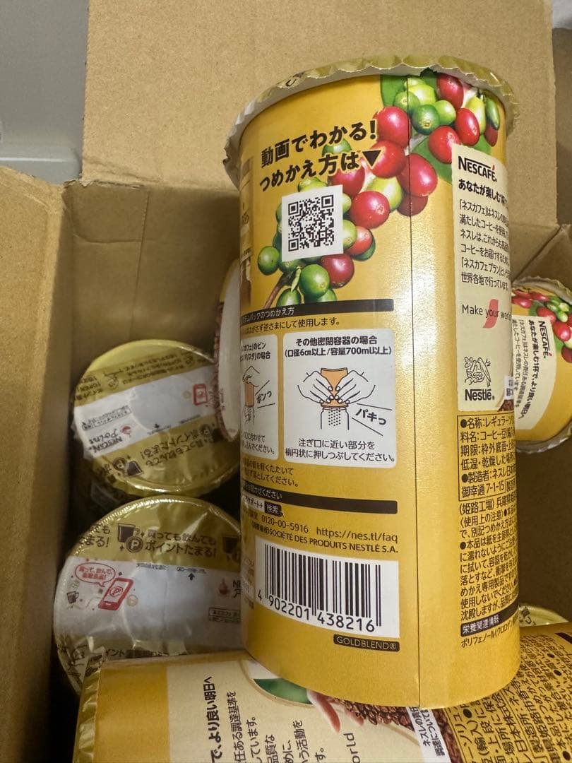 NESCAFÉ GOLD BLEND つめかえパック 12個