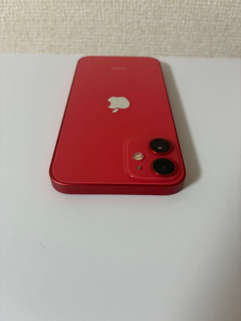 iPhone 12 mini 64GB レッド SIMフリー バッテリー100%