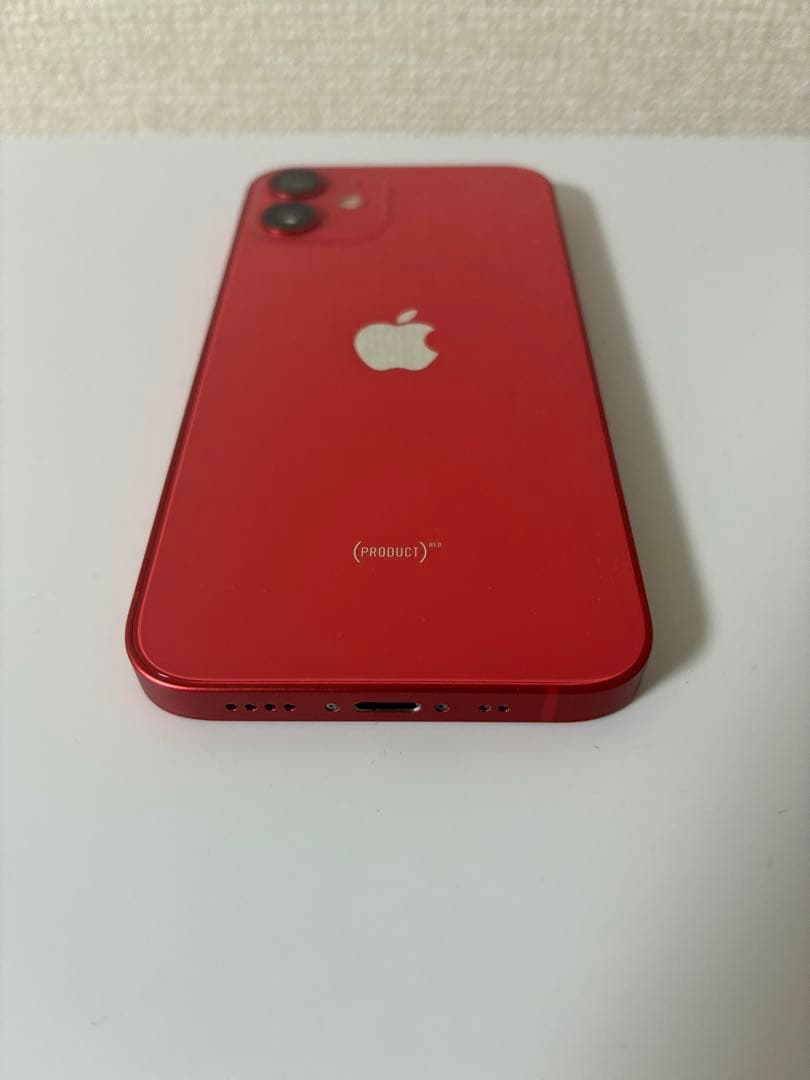 iPhone 12 mini 64GB レッド SIMフリー バッテリー100%