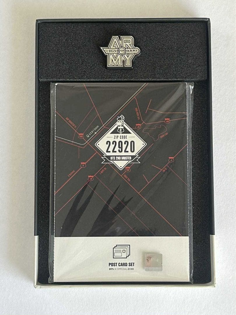 2ND MUSTER ZIP CODE 22920 バッジ・ポストカード