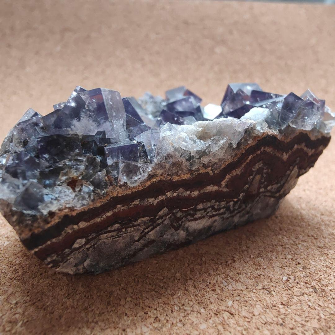 パープルレイン産フローライト 天然石 鉱物 原石