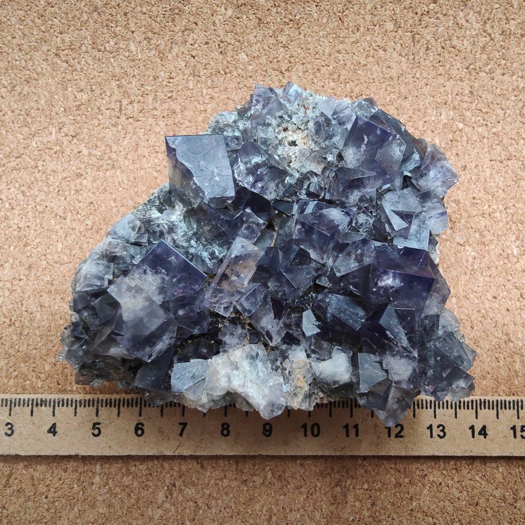 パープルレイン産フローライト 天然石 鉱物 原石