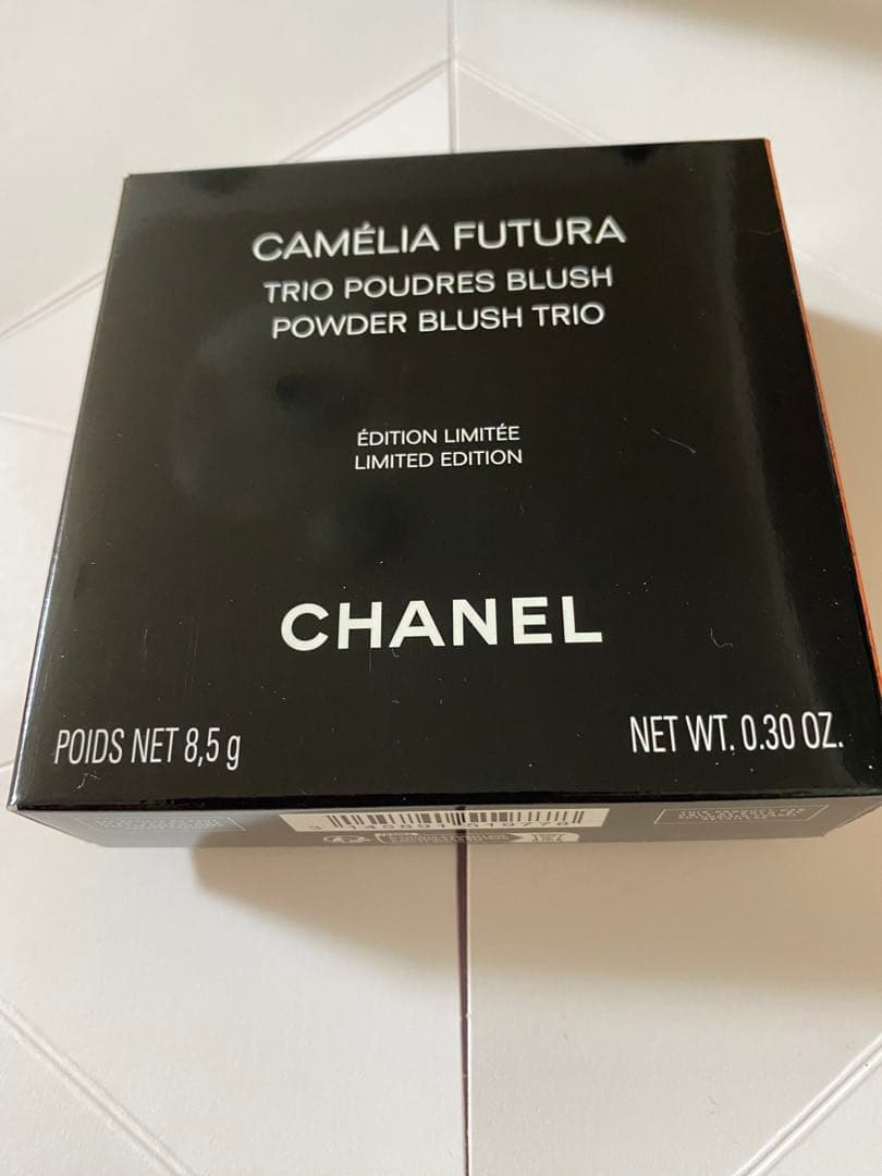 値下げ新品CHANEL カメリアフトゥーラ パウダーチーク 限定品