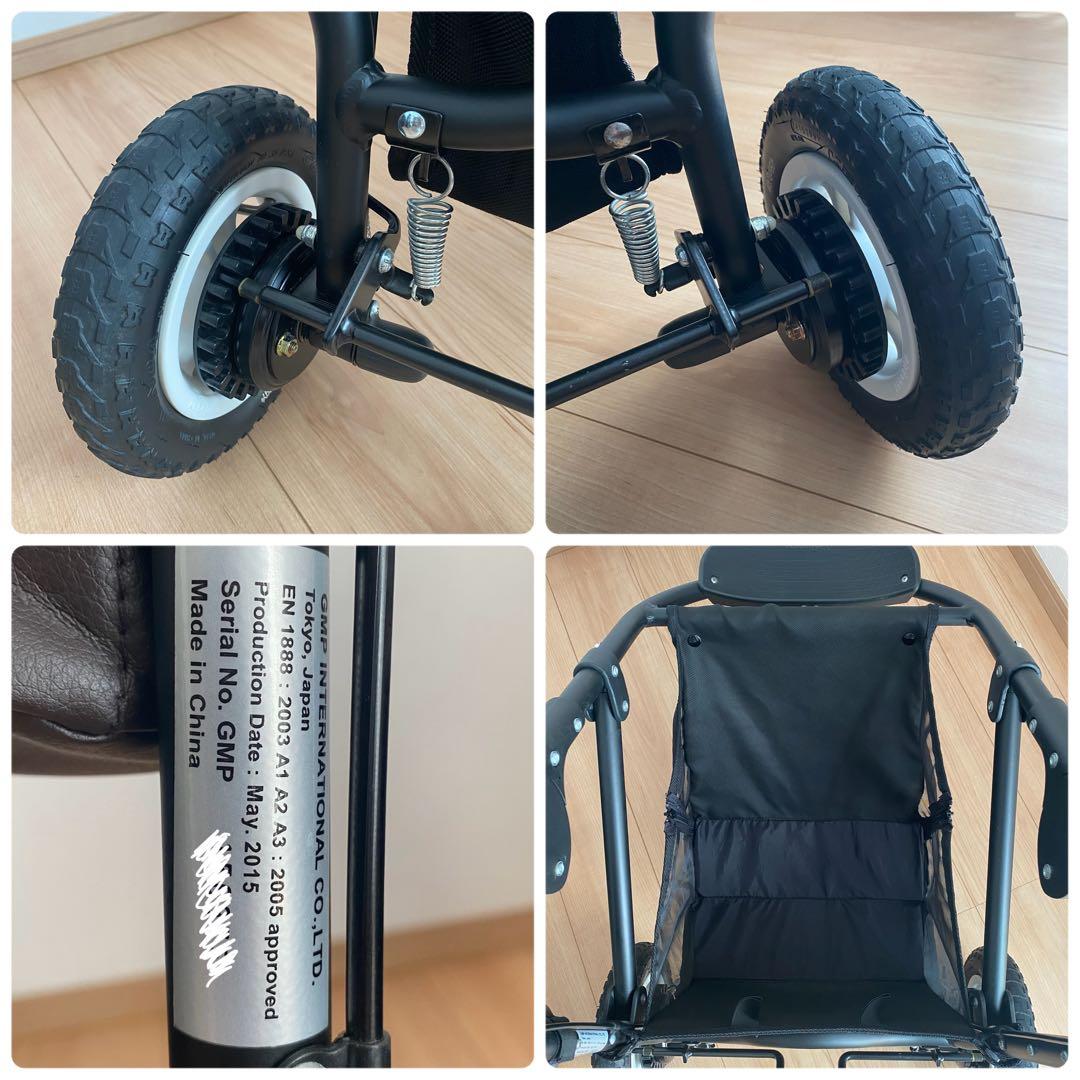 【美品】エアバギー ブラック×ブラウン AIRBUGGY フレームのみ