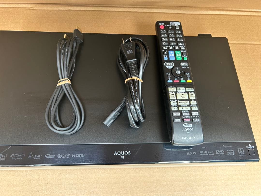 シャープ 2TB 3チューナーブルーレイレコーダー AQUOS BD-T2800