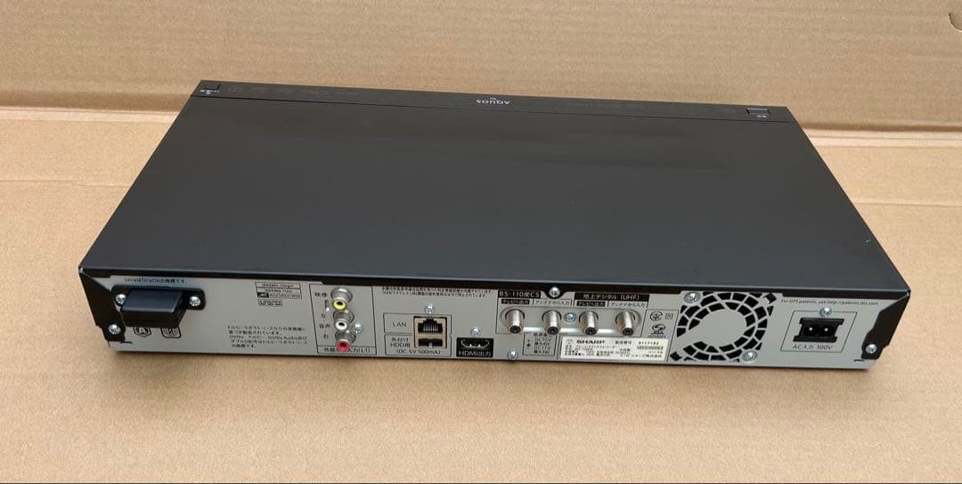 シャープ 2TB 3チューナーブルーレイレコーダー AQUOS BD-T2800